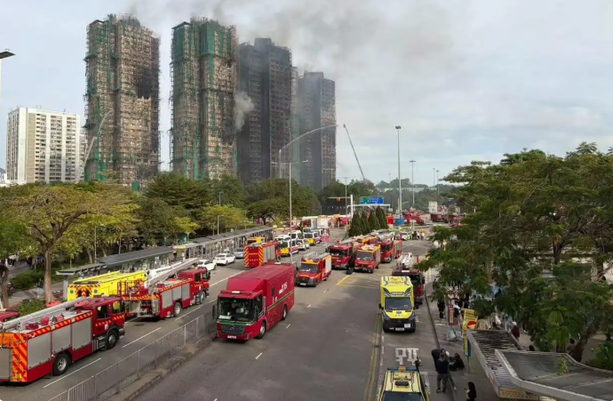 香港大埔宏福苑火灾：已致44人遇难 多方全力开展救援与善后